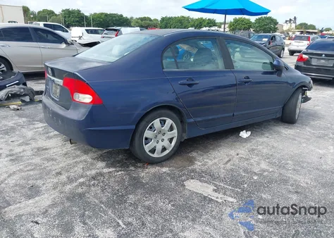 2009 Honda Civic Lx из США, поврежденный, VIN 1HGFA16529L029786